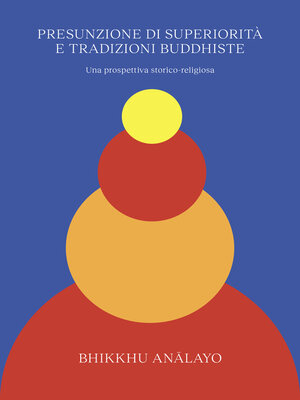 cover image of Presunzione di superiorità e tradizioni buddhiste